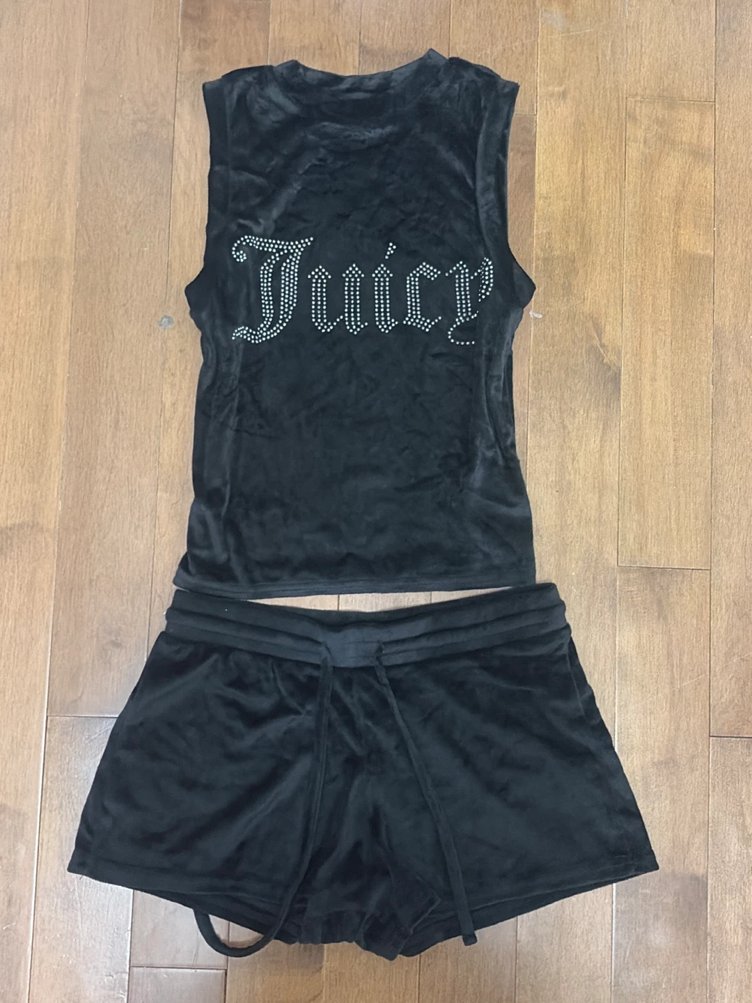 Juicy couture tank top and shorts set - size small