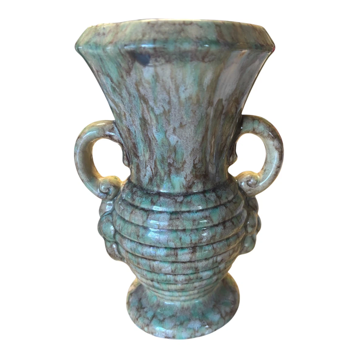 Vintage Ceramic Vase with Handles