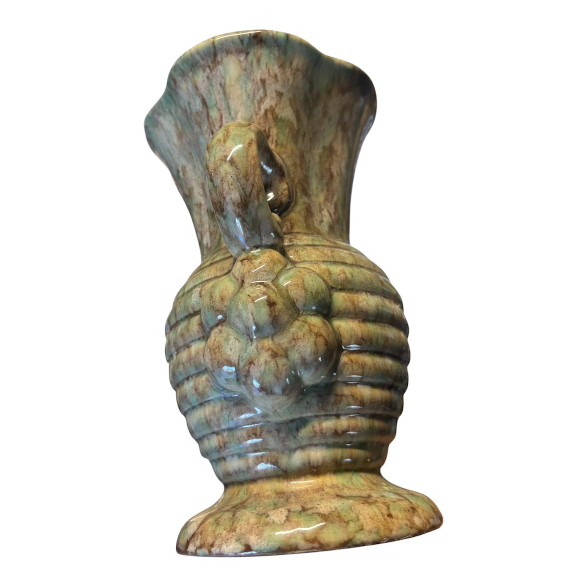 Vintage Ceramic Vase with Handles - photo 4