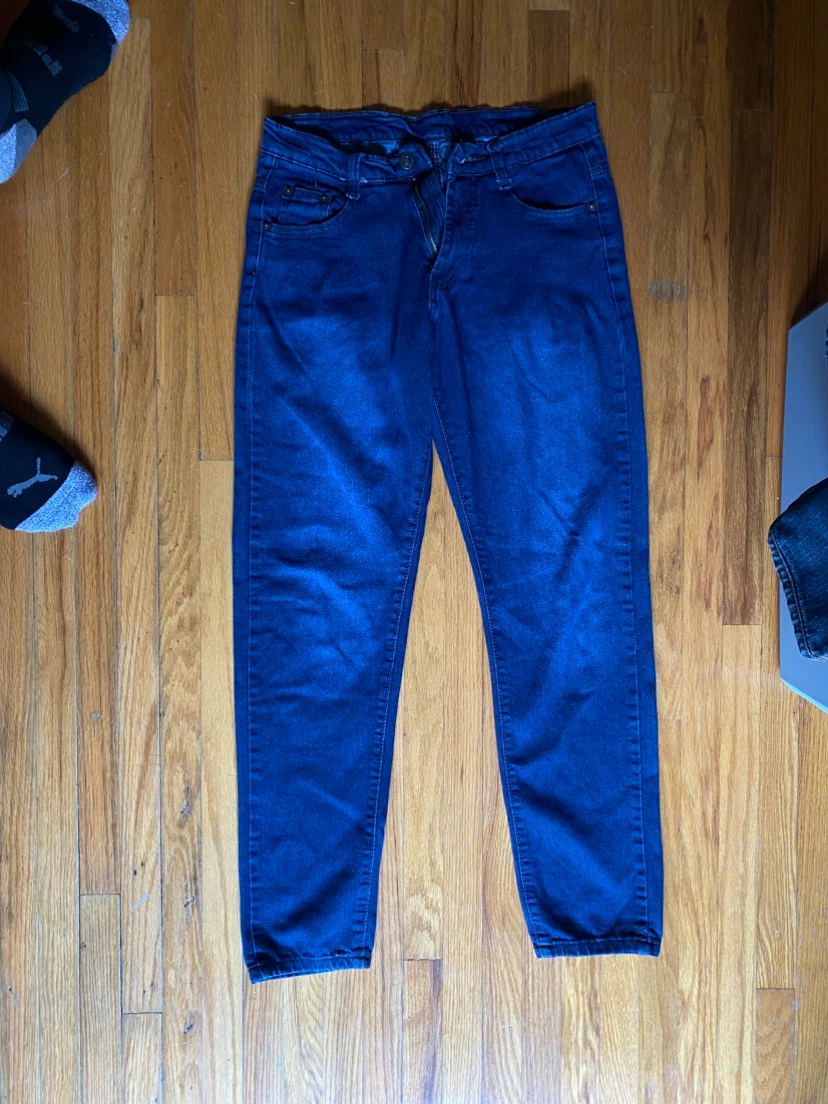 Men's Blue Denim Jeans - photo 2