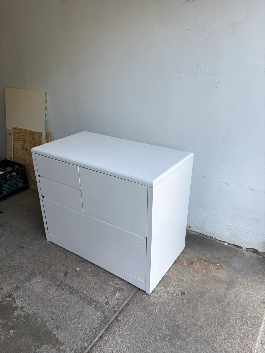 White 3-Drawer Filing Cabinet - photo 5