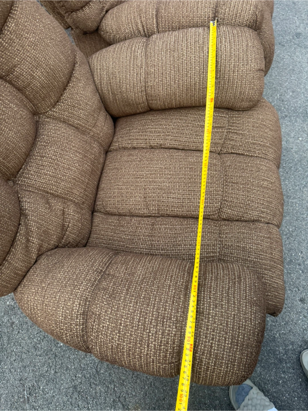 Brown Recliner Chairs (Pair) - photo 4