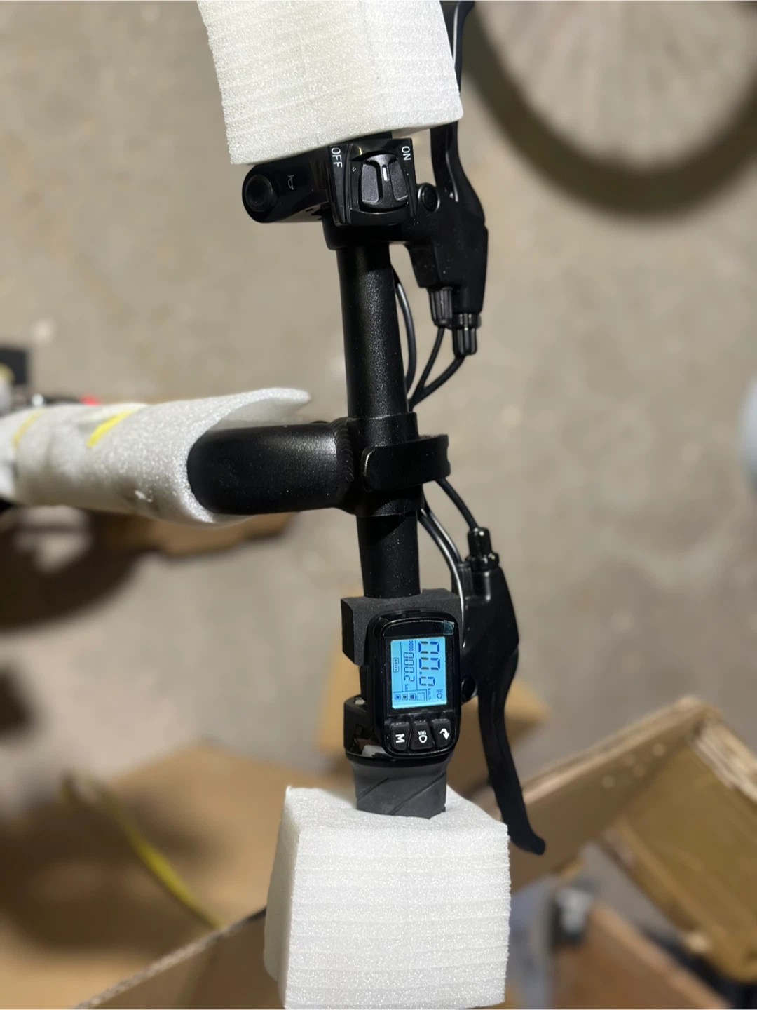Black Folding Electric Bike - photo 3