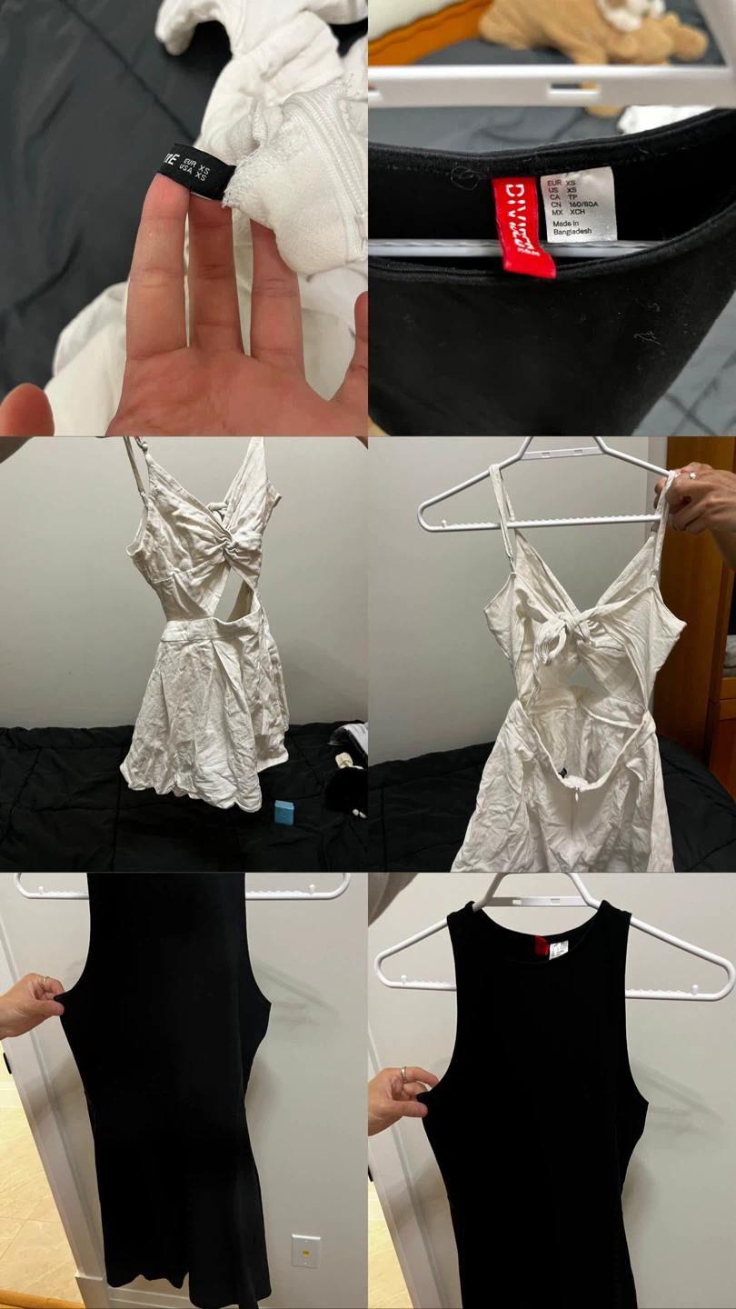 Bundle of women’s clothes
