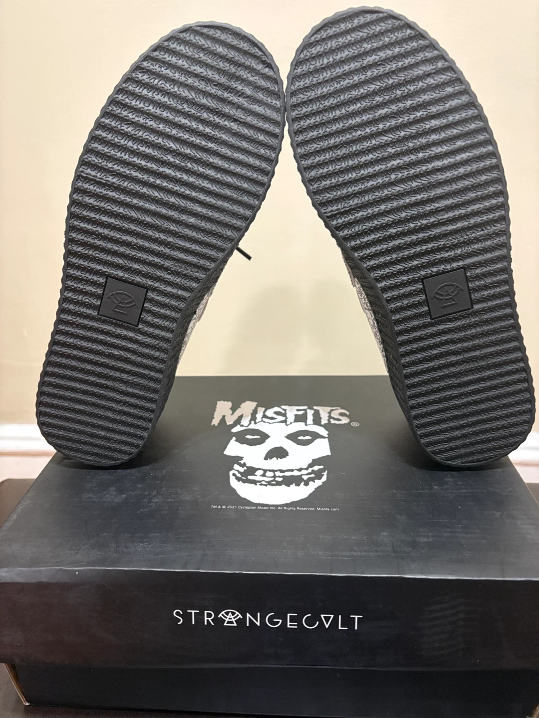 Strange Cvlt Misfits Halloween Krypt Creepers Shoes US 8 - photo 4