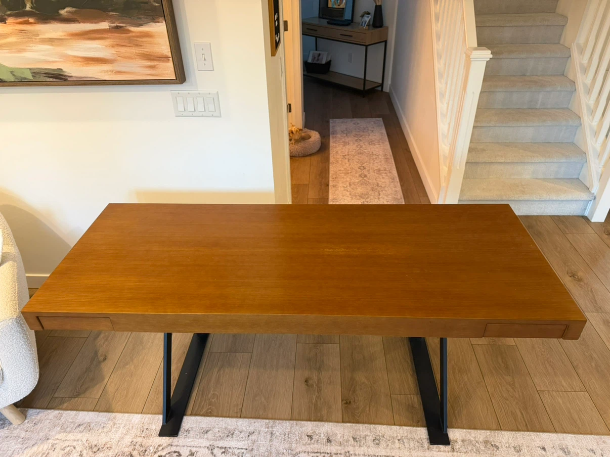 Solid Wood Desk - photo 3