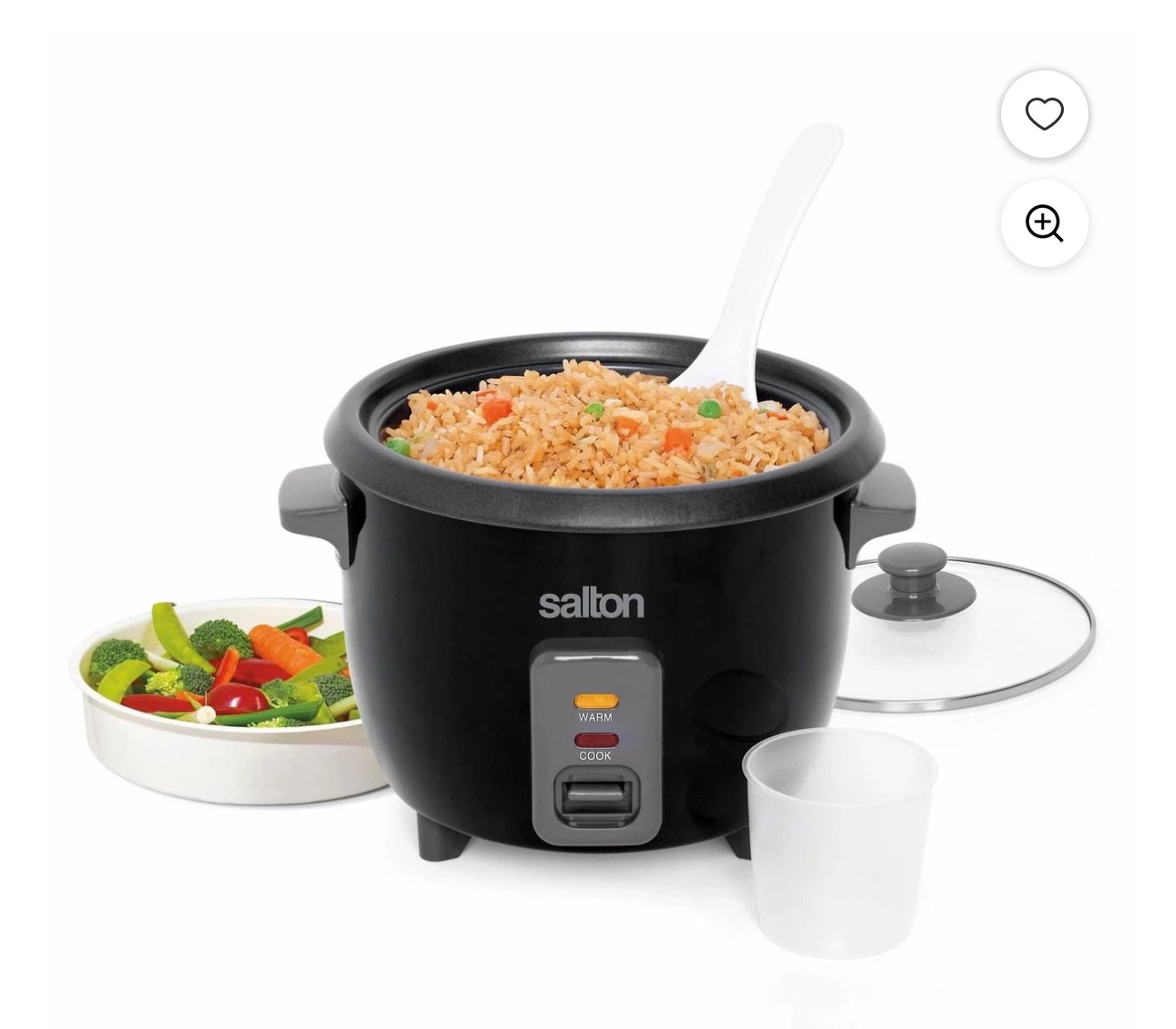 Salton Automatic Rice Cooker & Steamer - photo 2