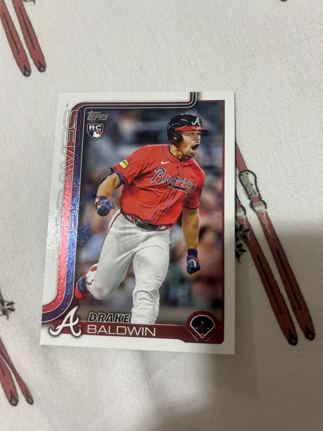 Topps Drake Baldwin RC Baseball Card