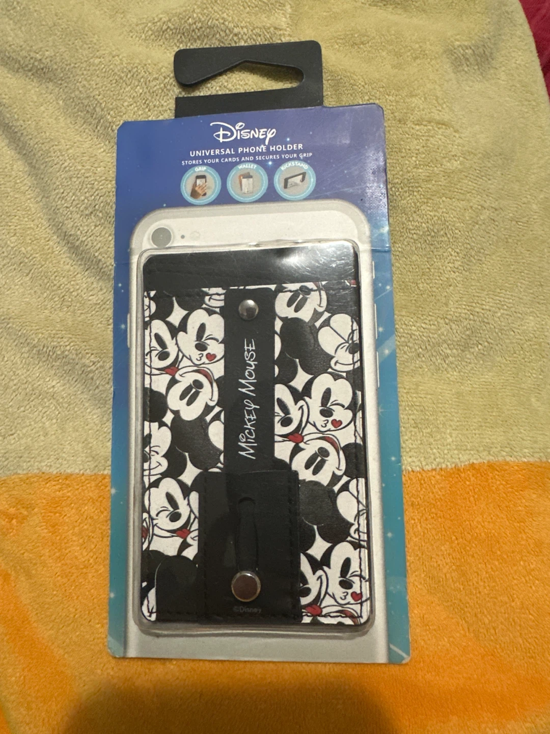 Disney Mickey Mouse Universal Phone Holder Card Wallet