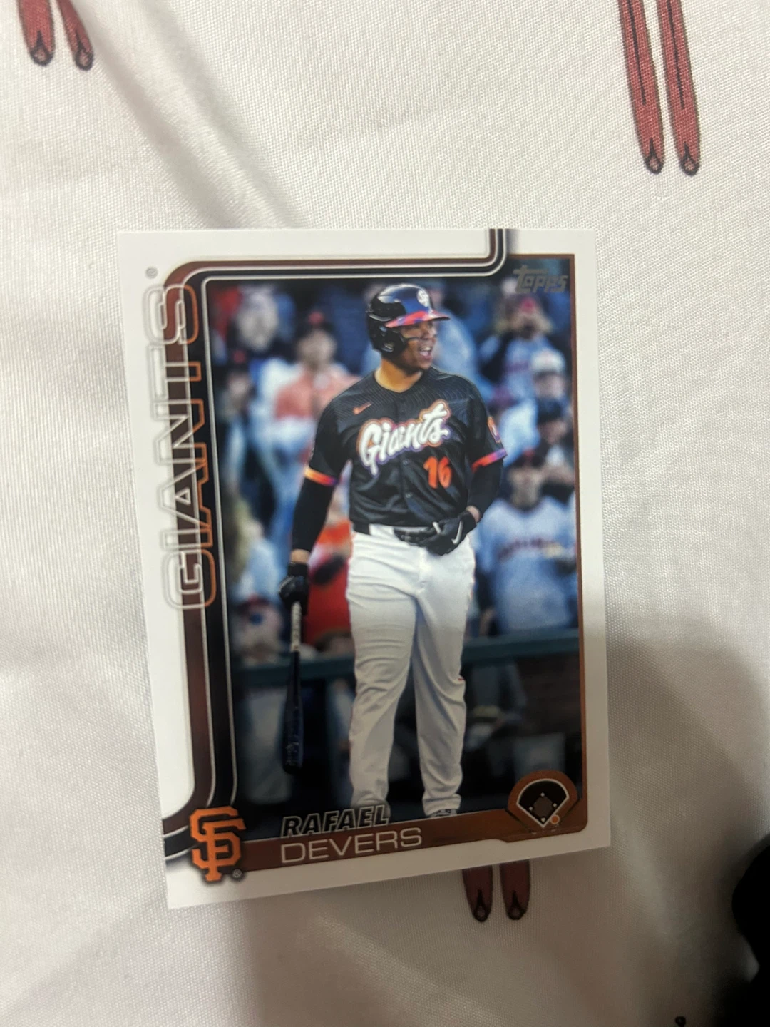 Topps Baseball Card - Rafael Devers