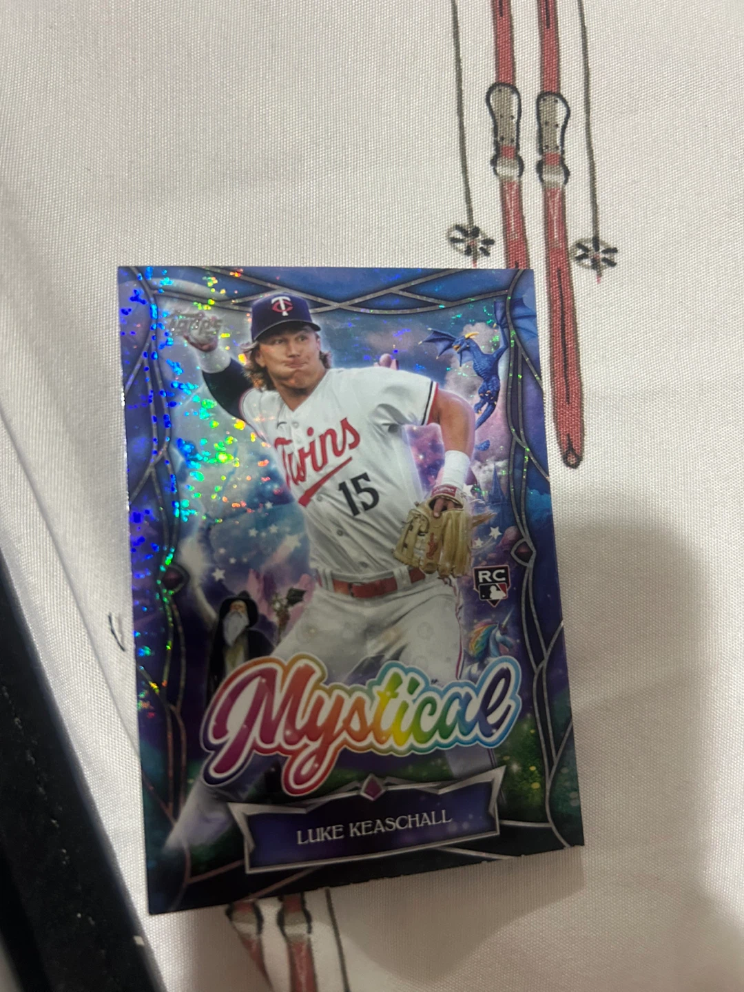 2023 Topps Chrome Prospect Autograph Luke Keaschall RC