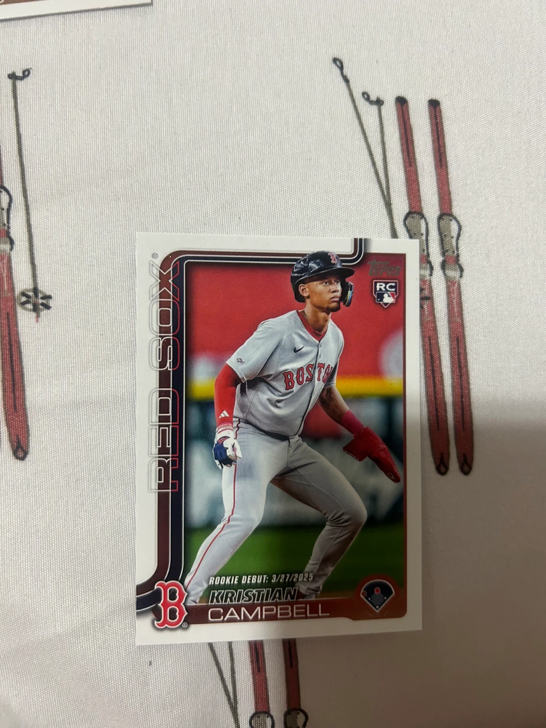2025 Topps Heritage Kristan Campbell Rookie Card RC