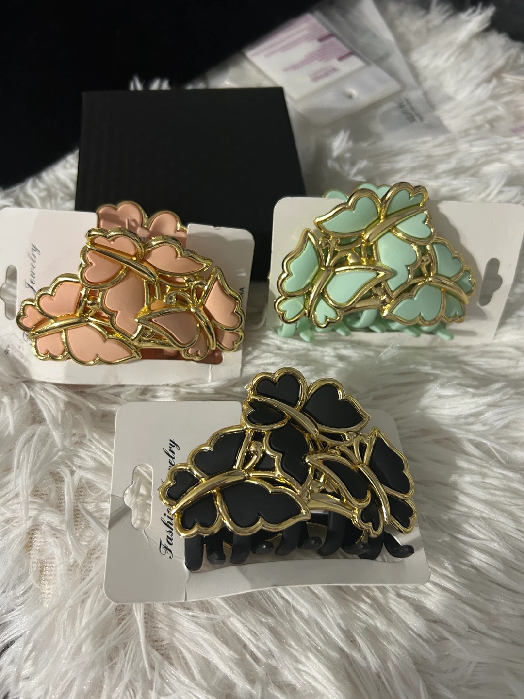 Fashion Jewelry Butterfly Claw Clips