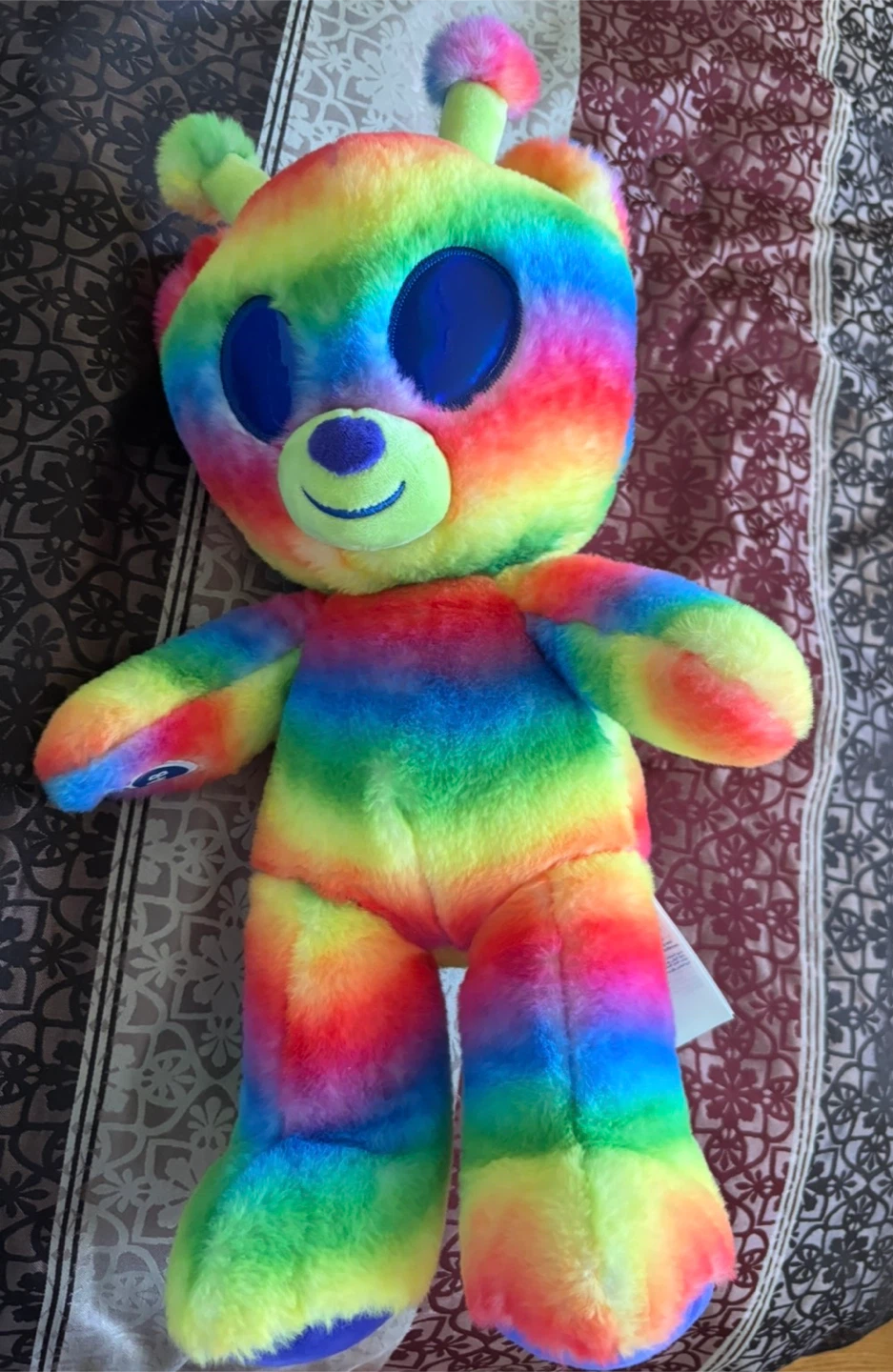 Rainbow bear alien build a bear
