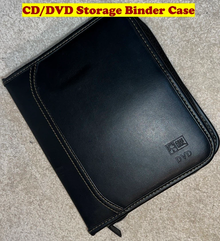CD/DVD Storage Binder Case