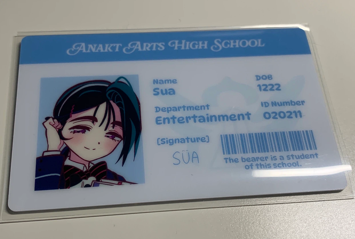 Alien Stage ID Card — Sua