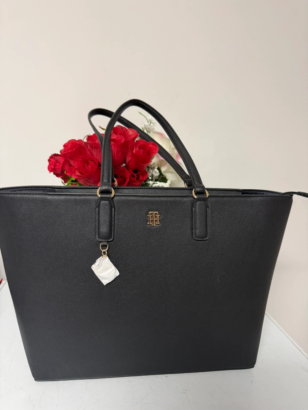 Tommy Hilfiger Black Tote Bag