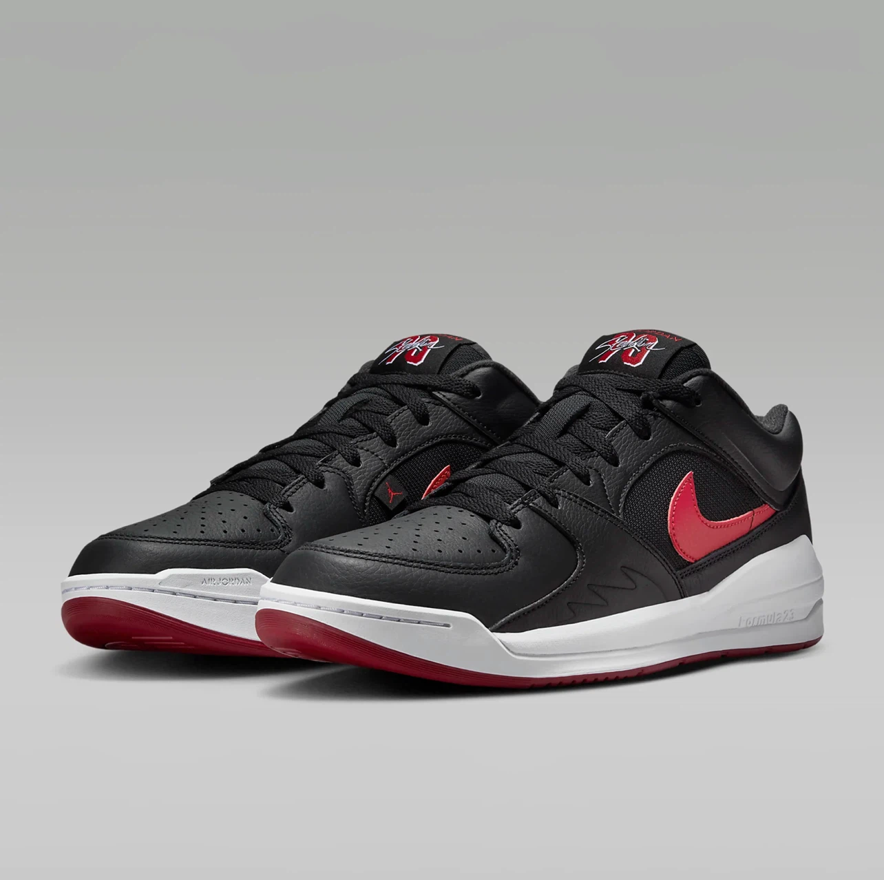 NIKE AIR JORDAN STADIUM 90 ‘BLACK GYM RED’