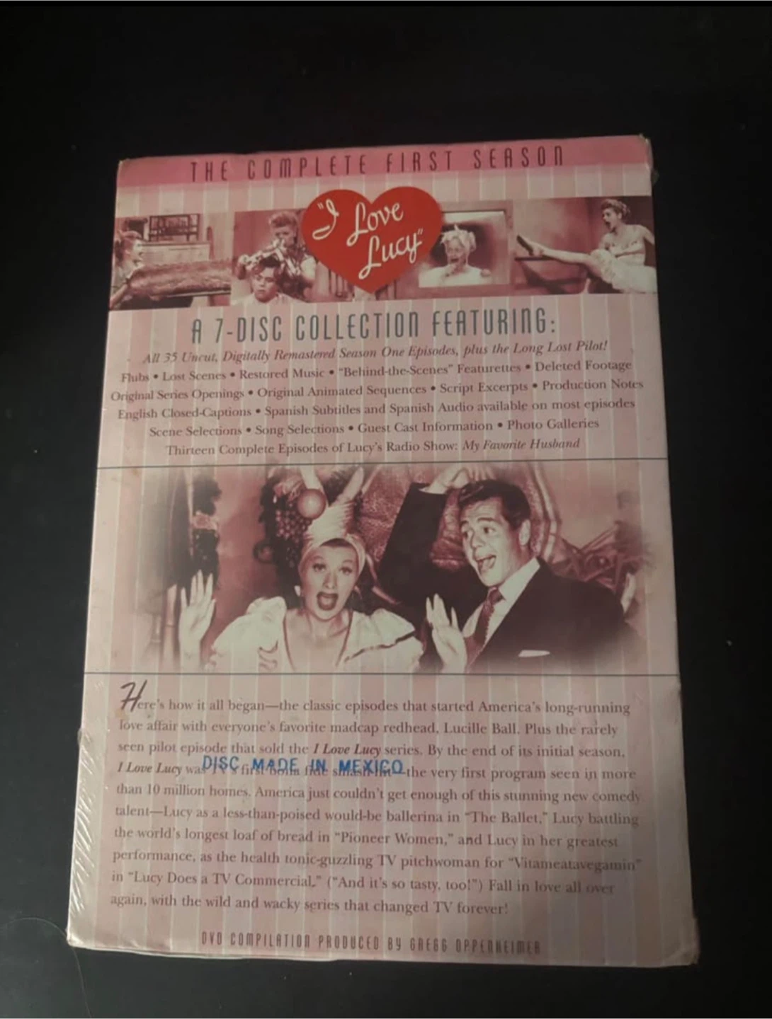 I Love Lucy: The Complete First Season DVD Set - photo 2