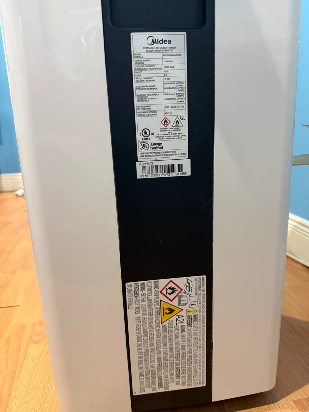 Midea Portable Air Conditioner - photo 2