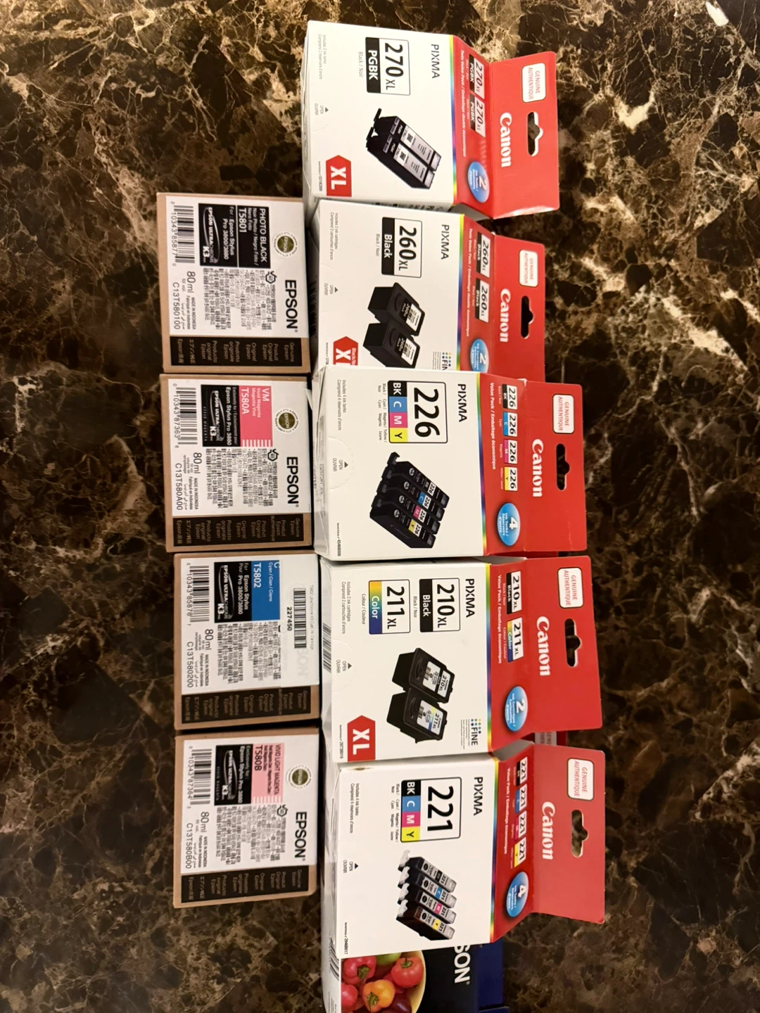 Epson & Canon Ink Cartridges toner - photo 2