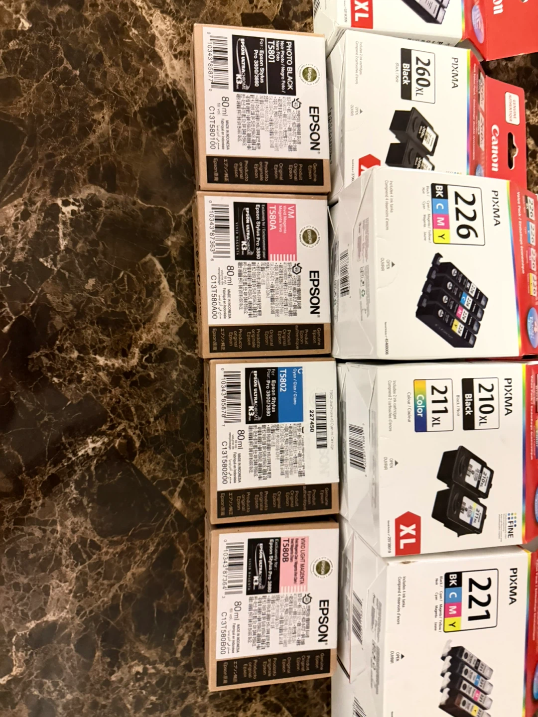 Epson & Canon Ink Cartridges toner - photo 4