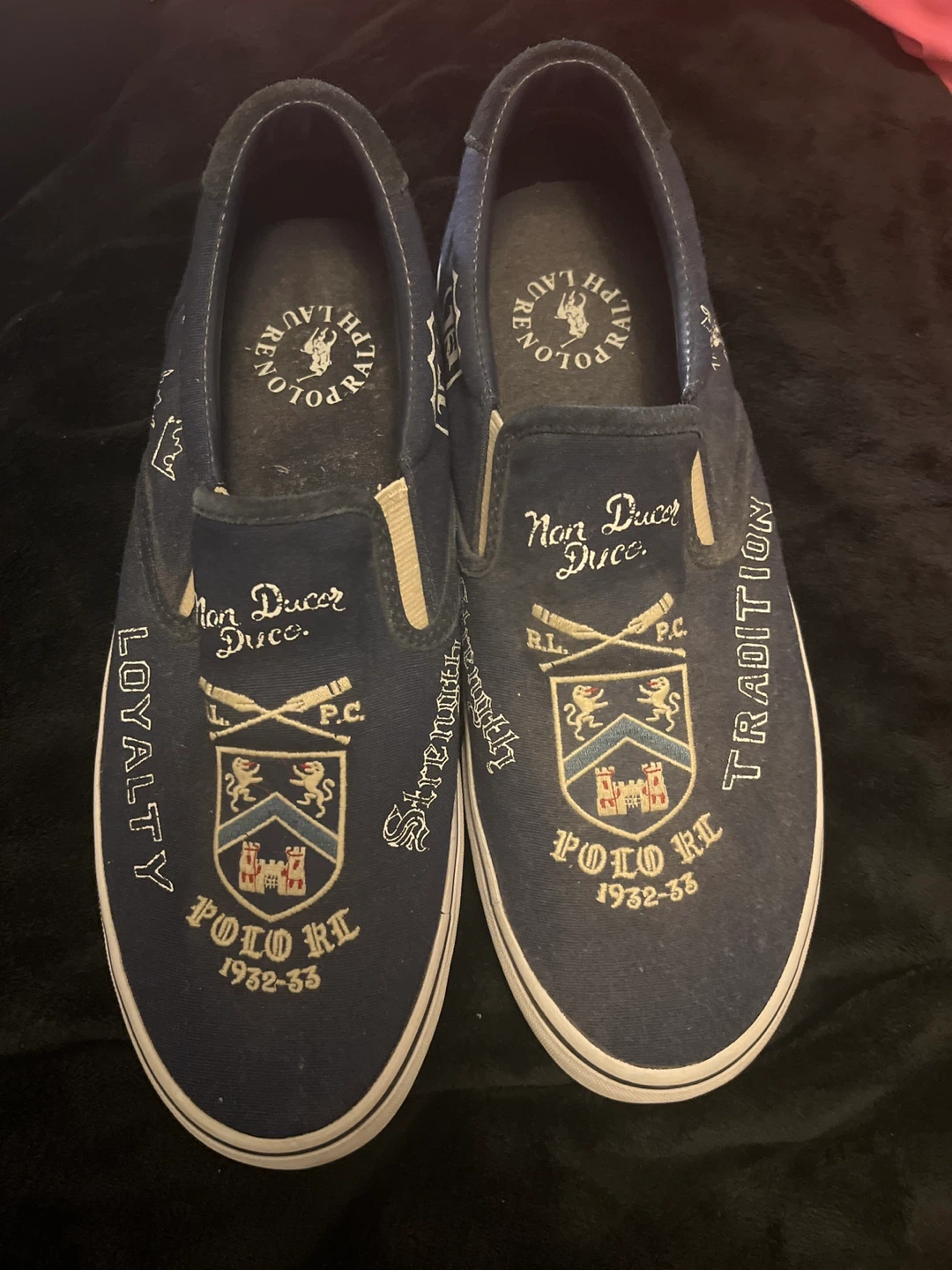 Ralph Lauren Polo RL Slip-On Shoes