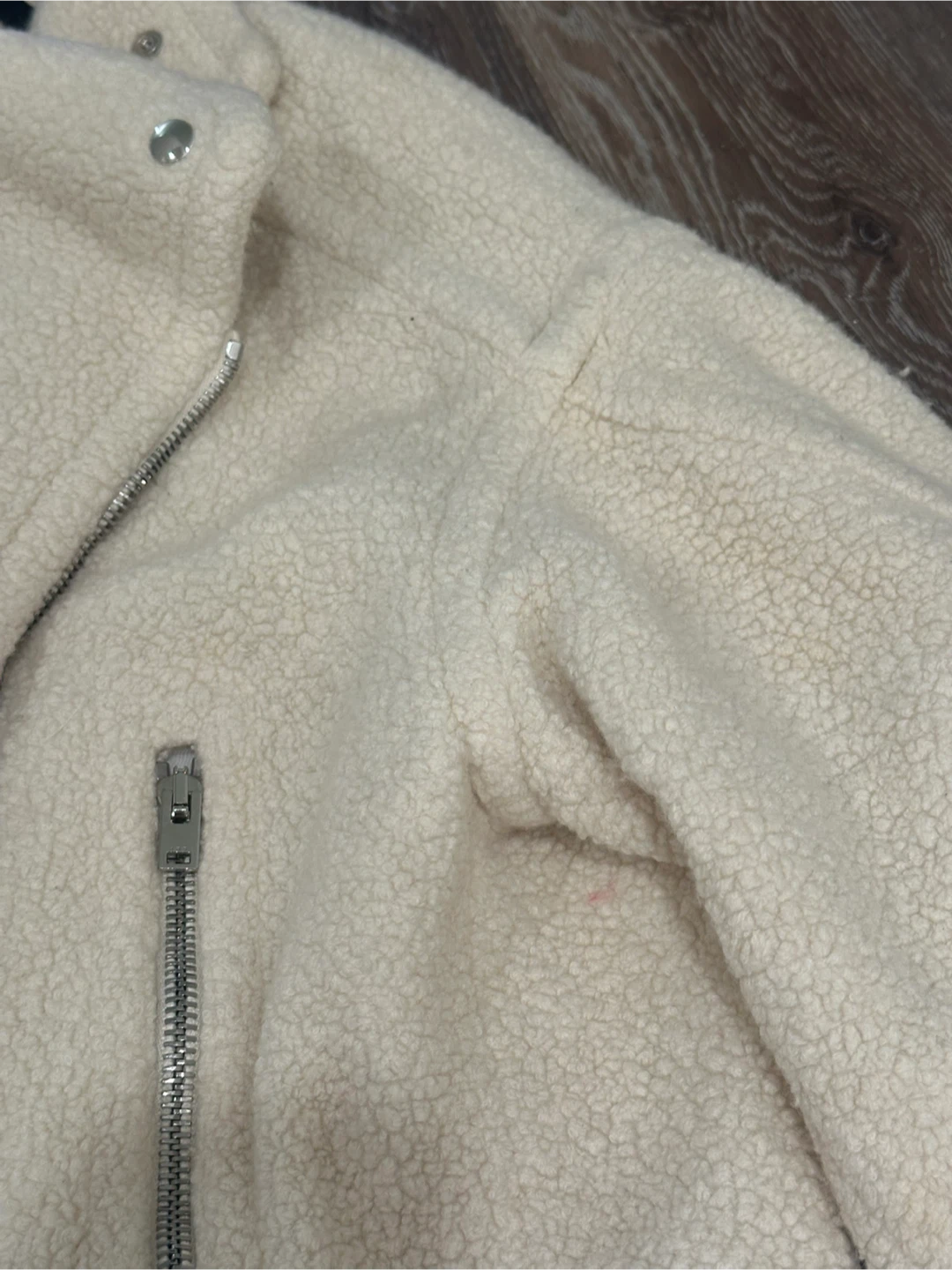 IRO White Bouclé Fur Jacket and Other - photo 2