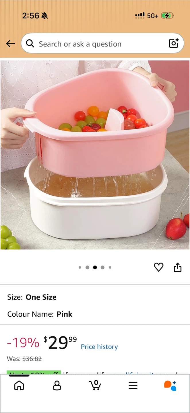 Pink Fruit and Vegetable Washer - photo 4