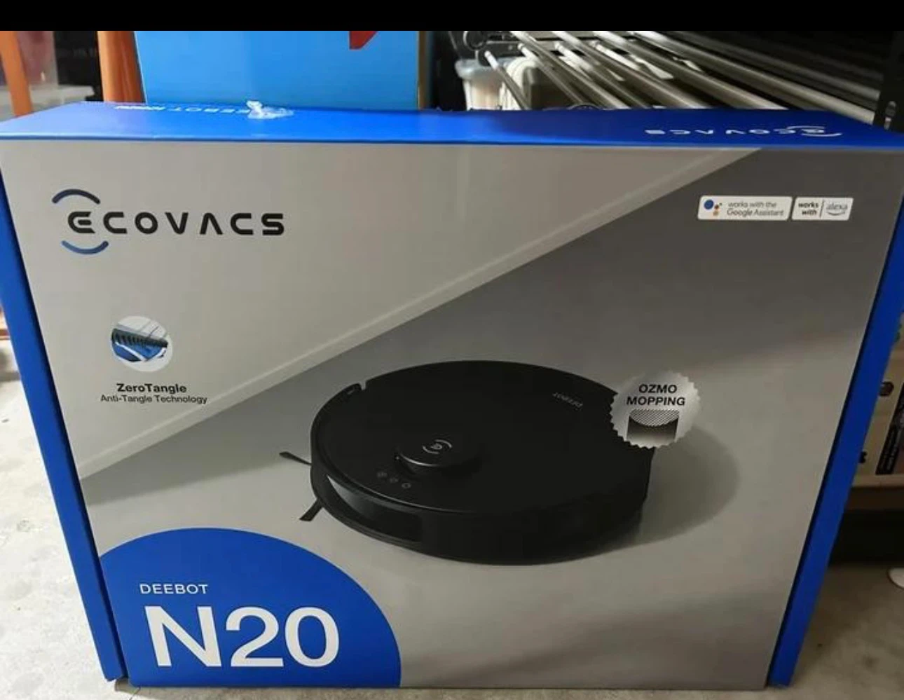 Robot Vacuum & Mop – Ecovacs DEEBOT N20 Brand New, Sealed in Box