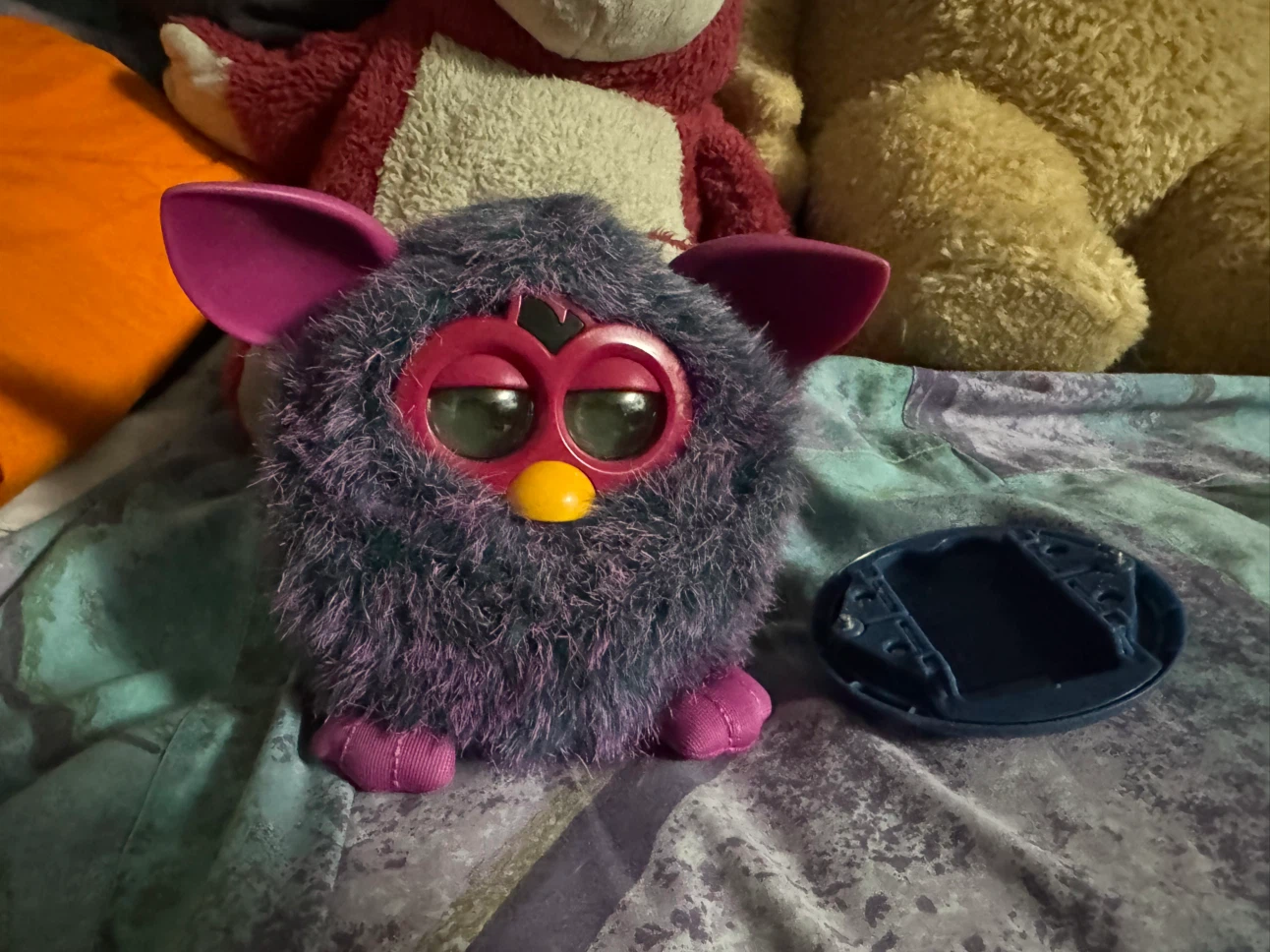 2012 Hasbro Furby Boom Purple Pink Speckled VOODOO Magic - photo 2