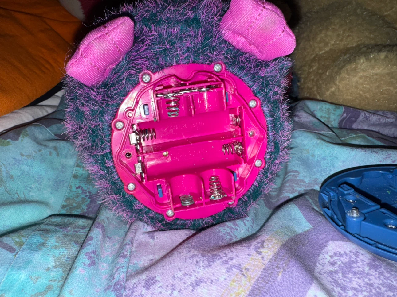 2012 Hasbro Furby Boom Purple Pink Speckled VOODOO Magic - photo 3