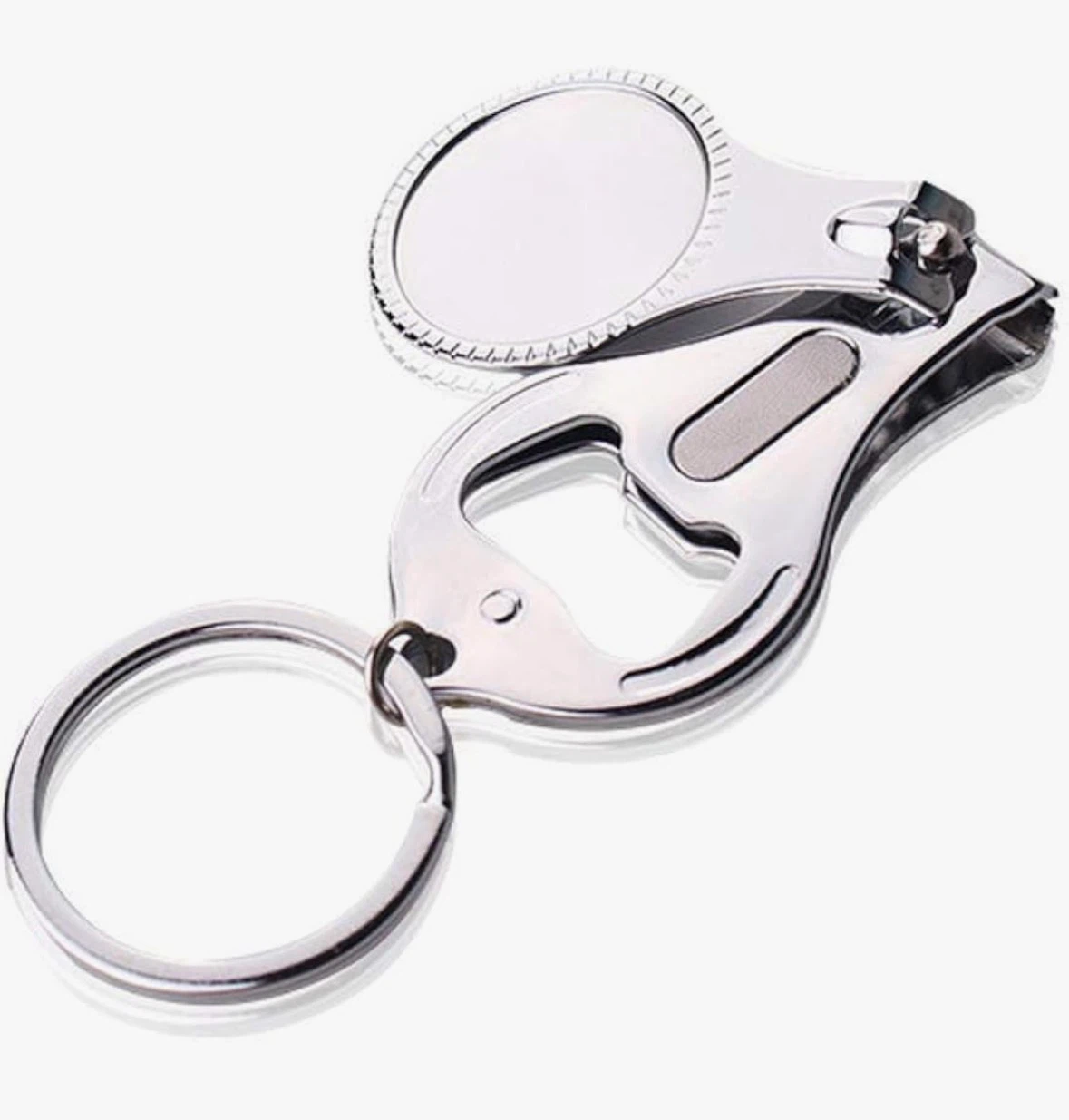 Multitool Keychain with Nail Clippers - photo 2