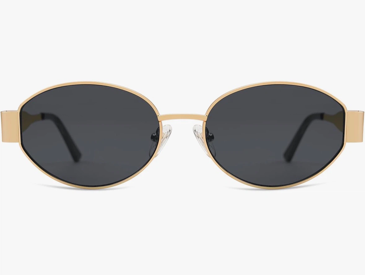 SOJOS Oval Sunglasses Gold Frame - photo 5