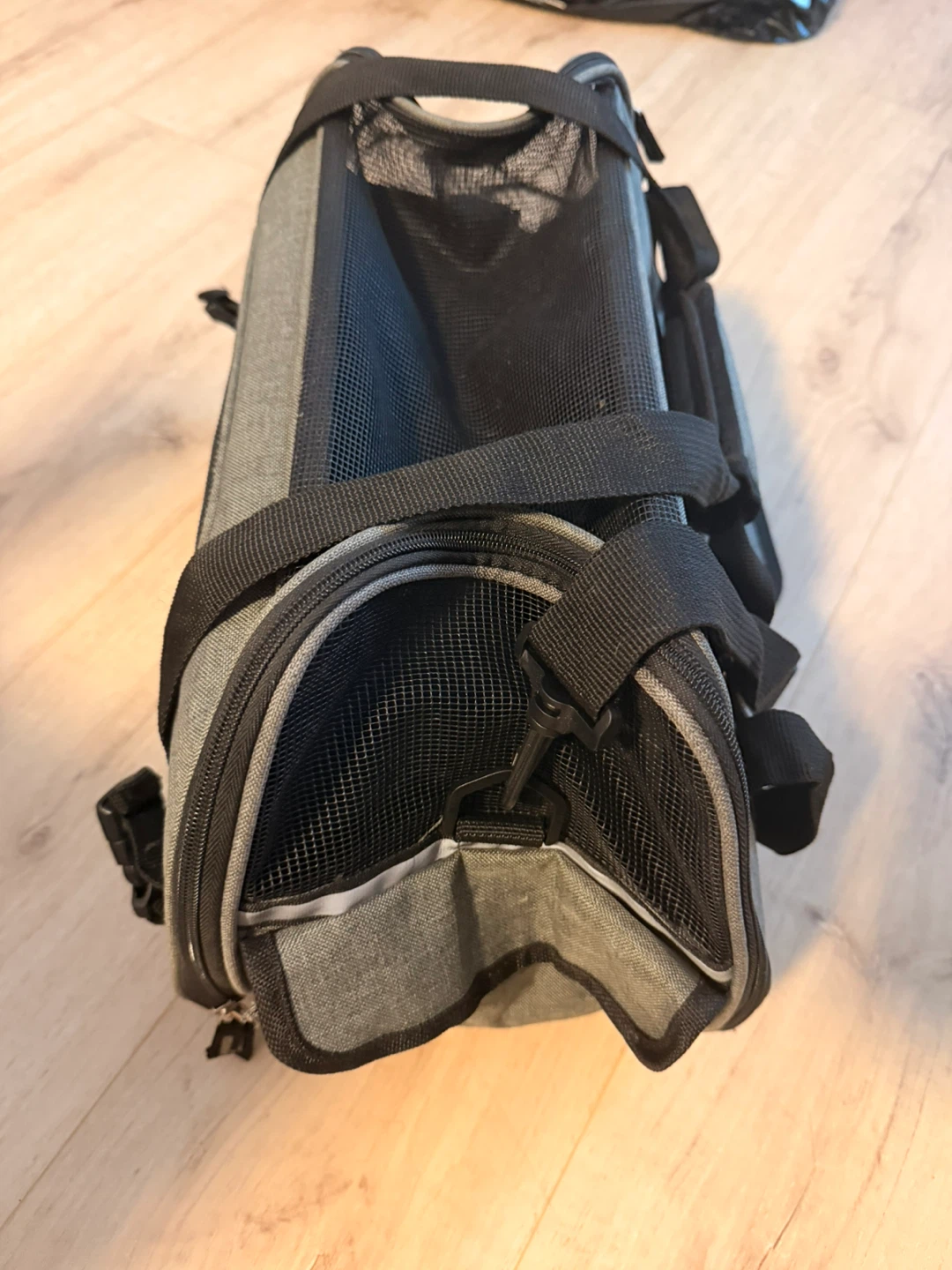 Grey Pet Carrier Bag