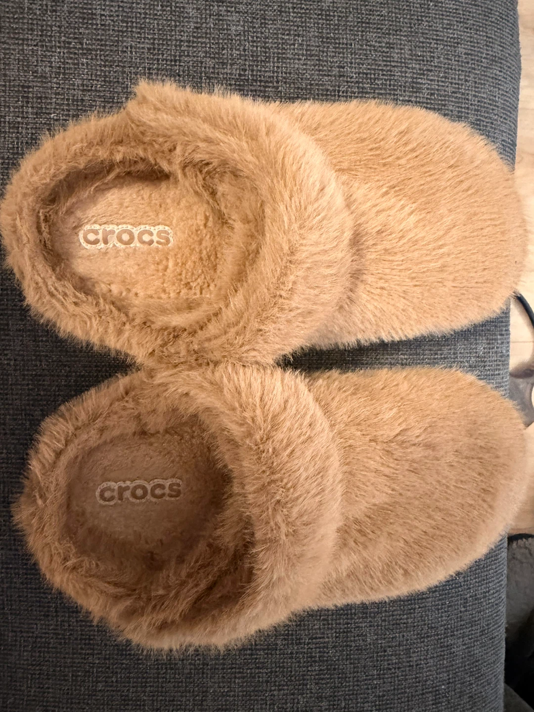 Crocs Fuzzy Slippers