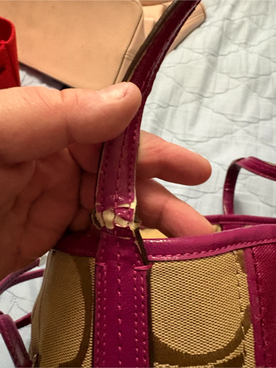 Coach Signature Canvas Tote Bag - photo 2