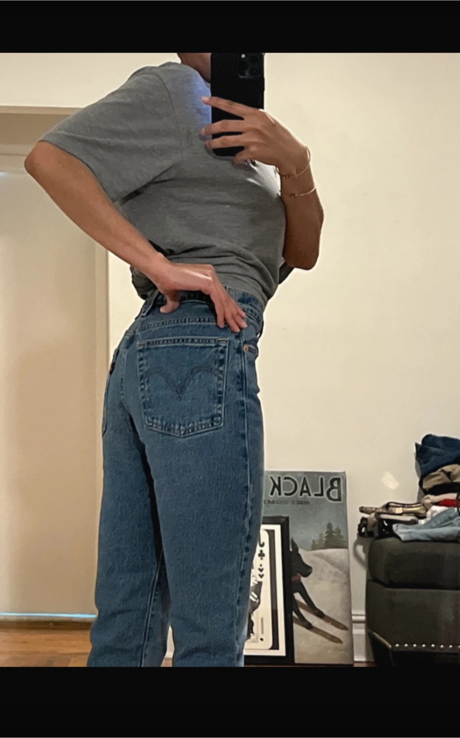 Levi's Women's 501 Capris sz 23 - photo 3