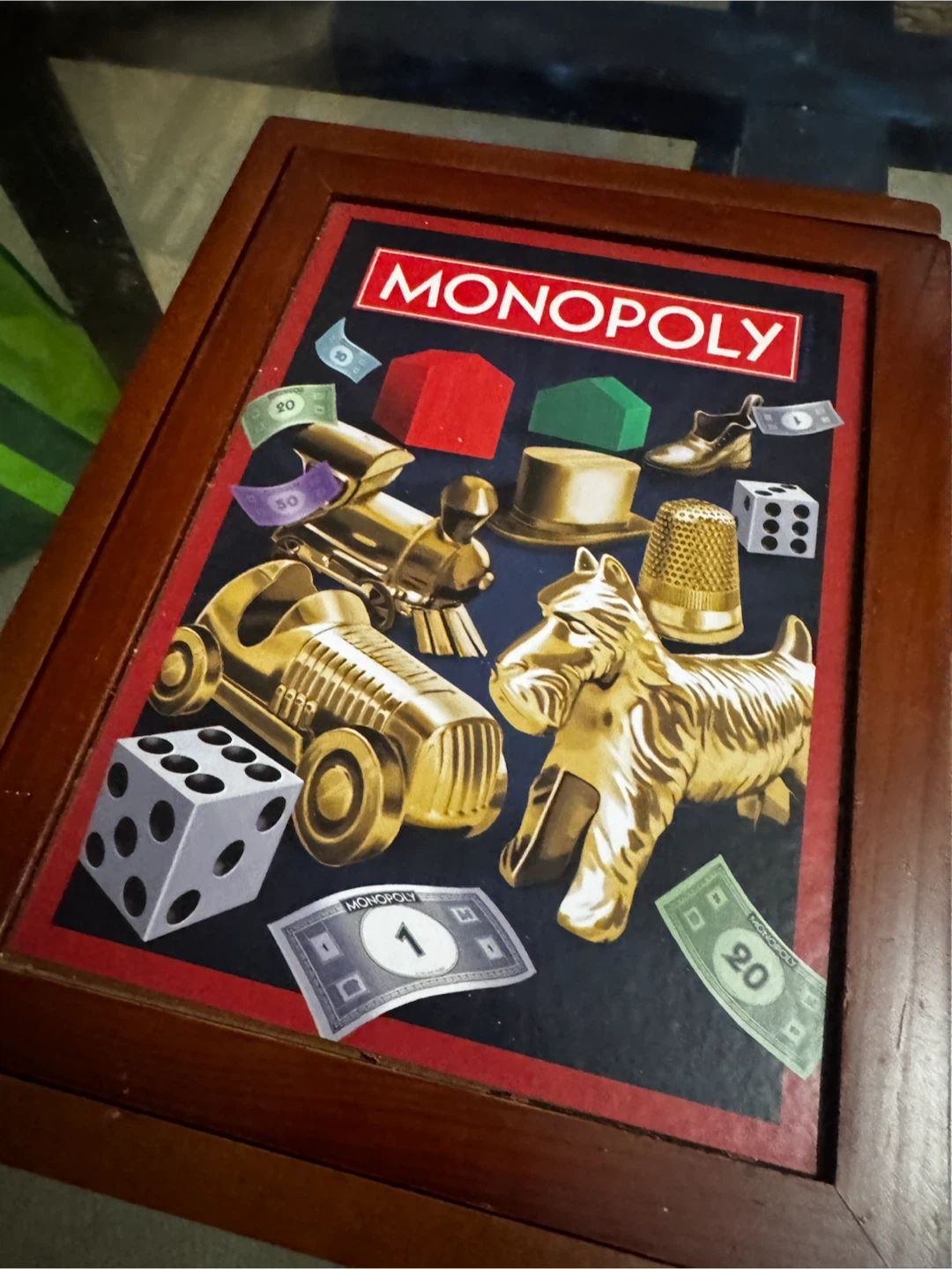 Monopoly Board Game wooden limited edition