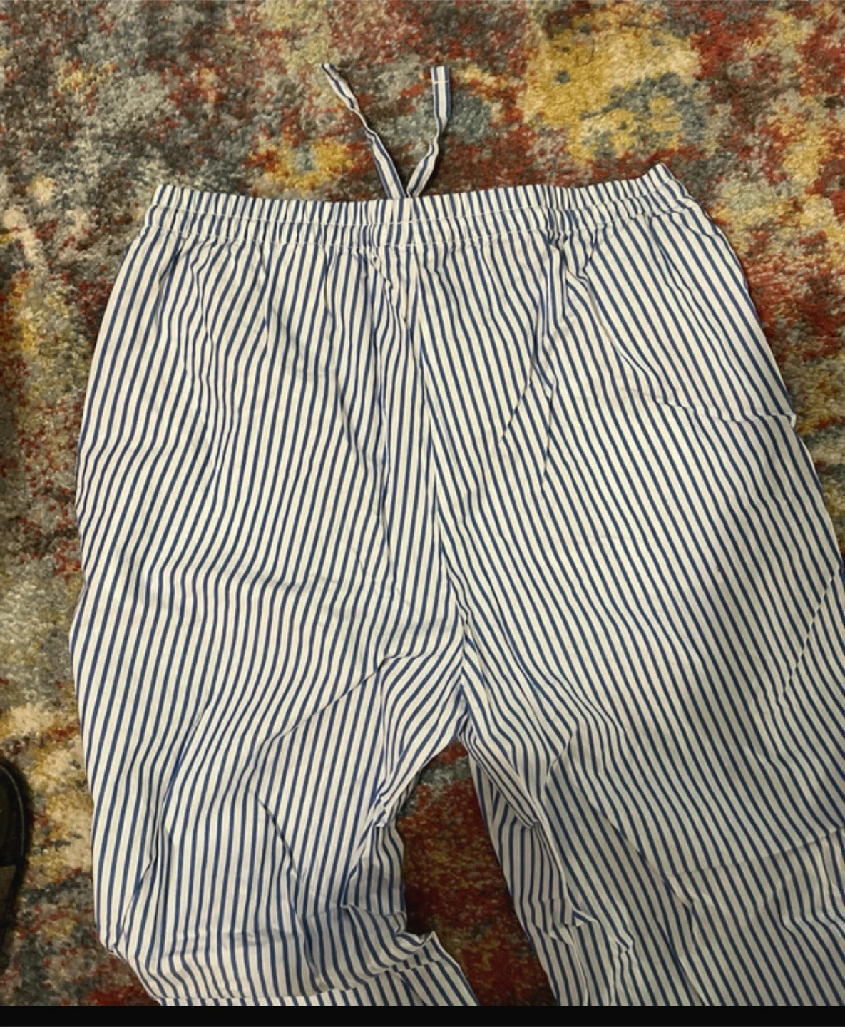 Striped Wide-Leg Pants - photo 2