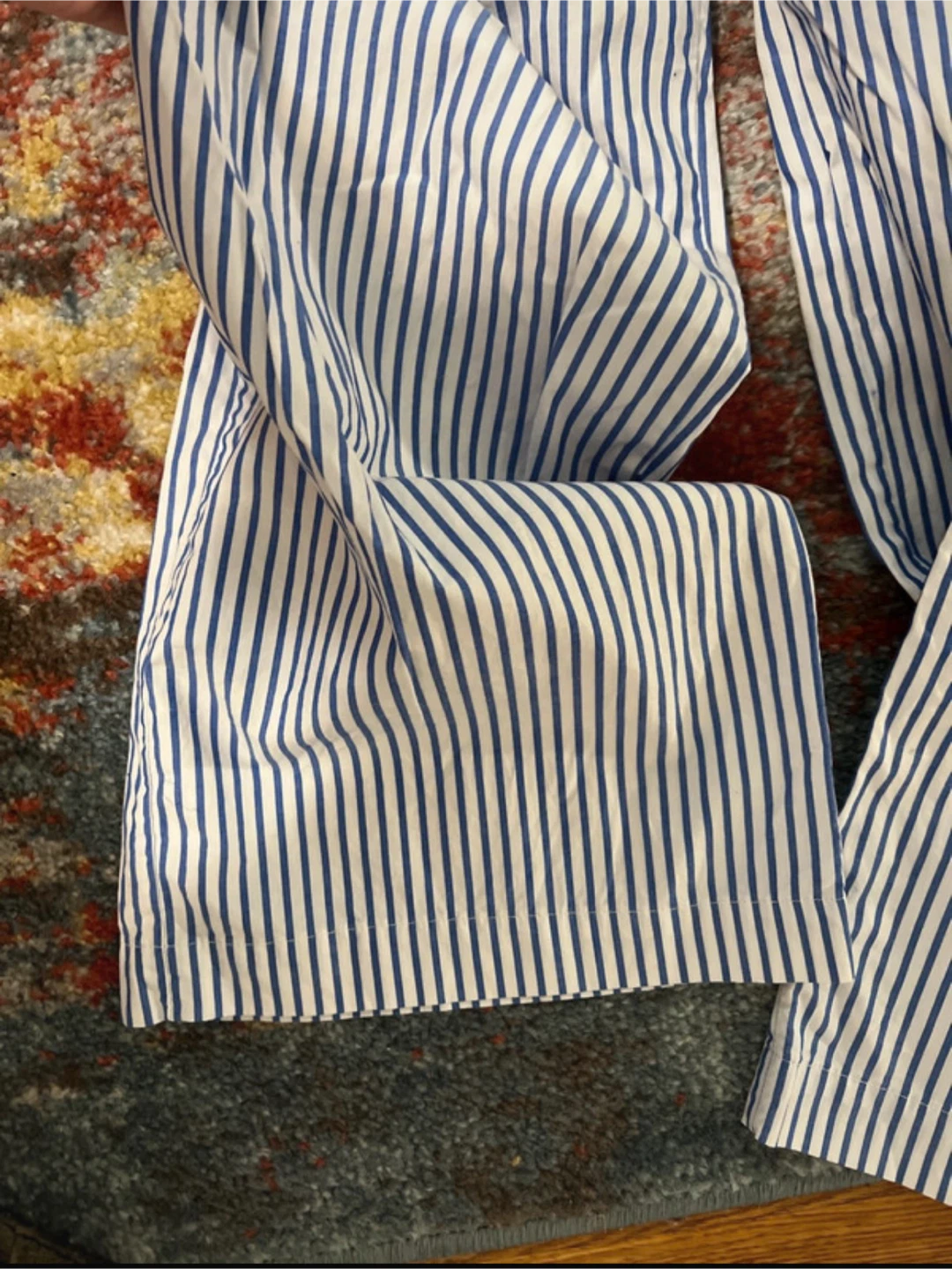 Striped Wide-Leg Pants - photo 3