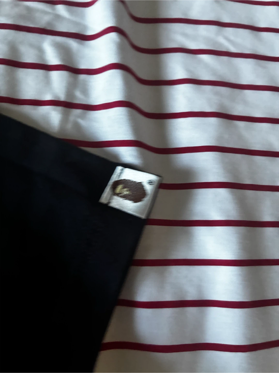 Bape t-shirt black chrome hearts - photo 3