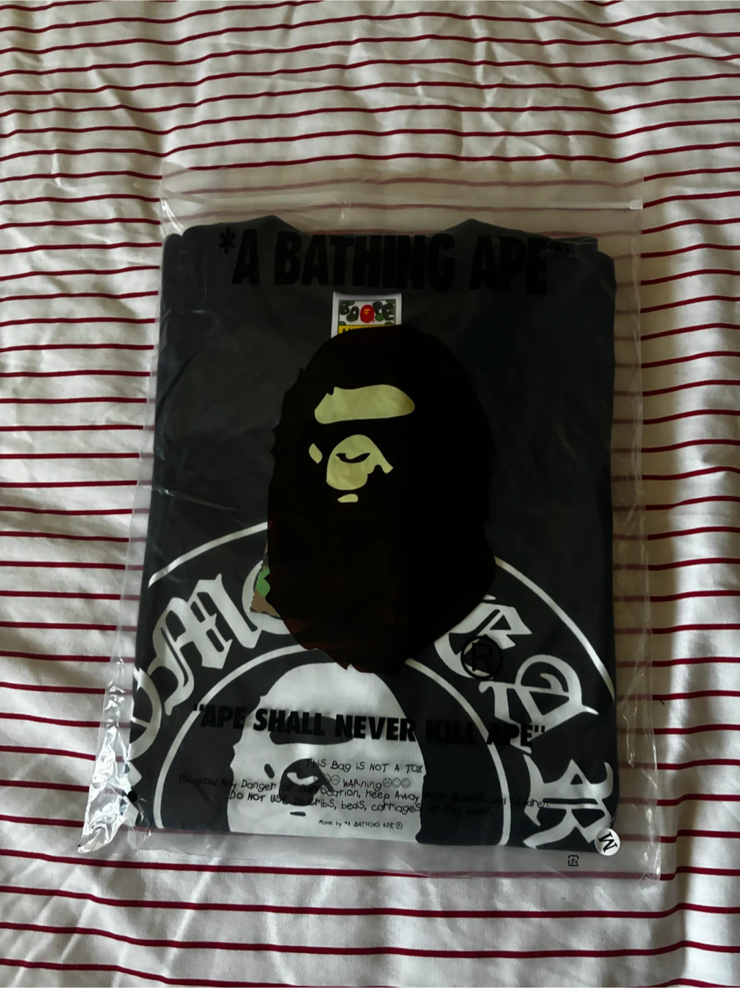Bape t-shirt black chrome hearts - photo 4