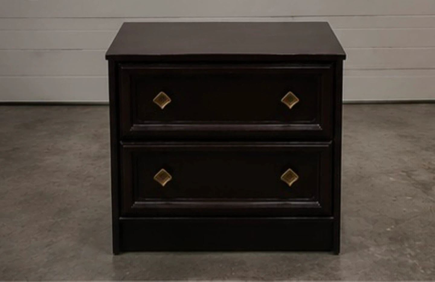Dark Brown Dresser with Gold Accents - photo 4