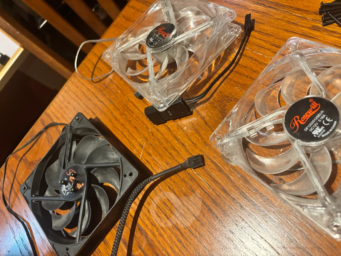 Rosewill Computer Fans (3-Pack) - photo 3