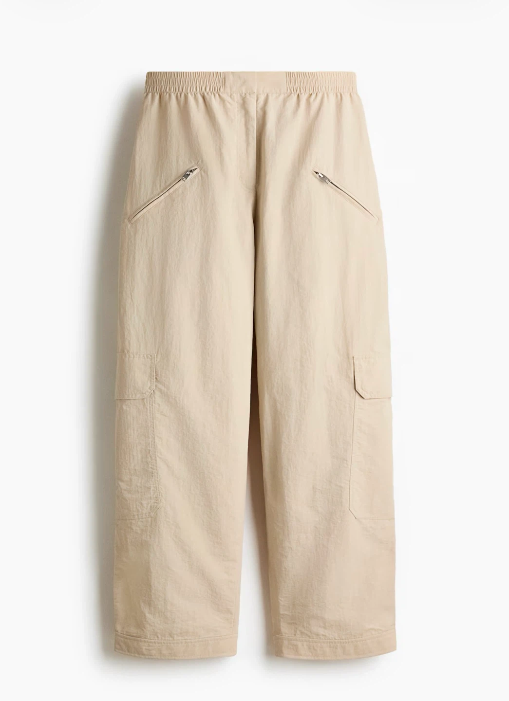 Beige Cargo Pants