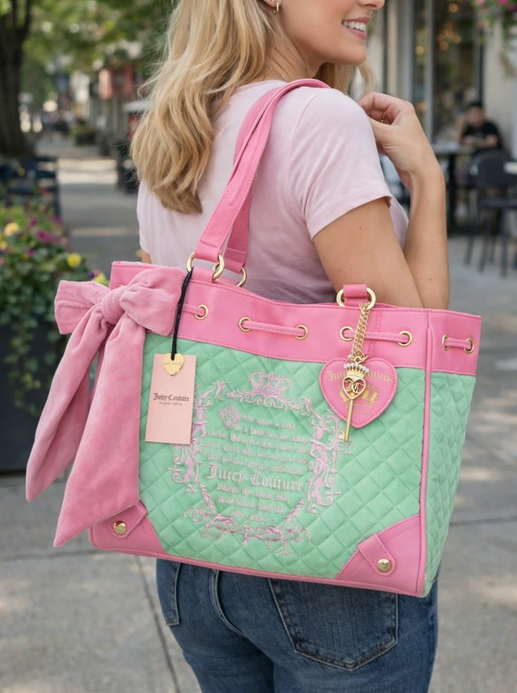 Juicy Couture  Green/Pink Fairytale Daydreamer