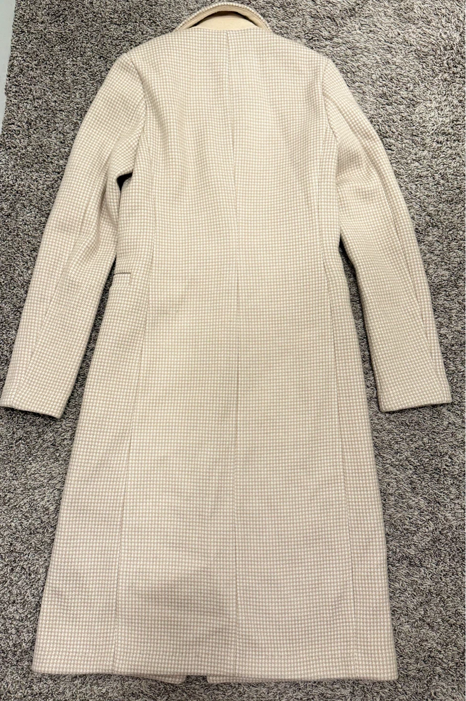RW&Co. Houndstooth trench coat