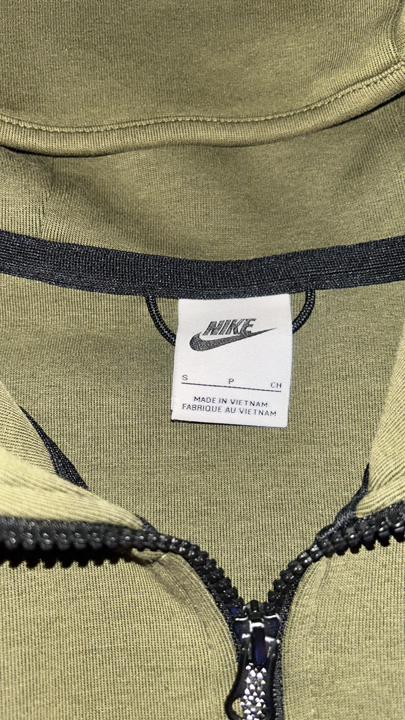 Nike Tech Fleece Hoodie Green Size Small