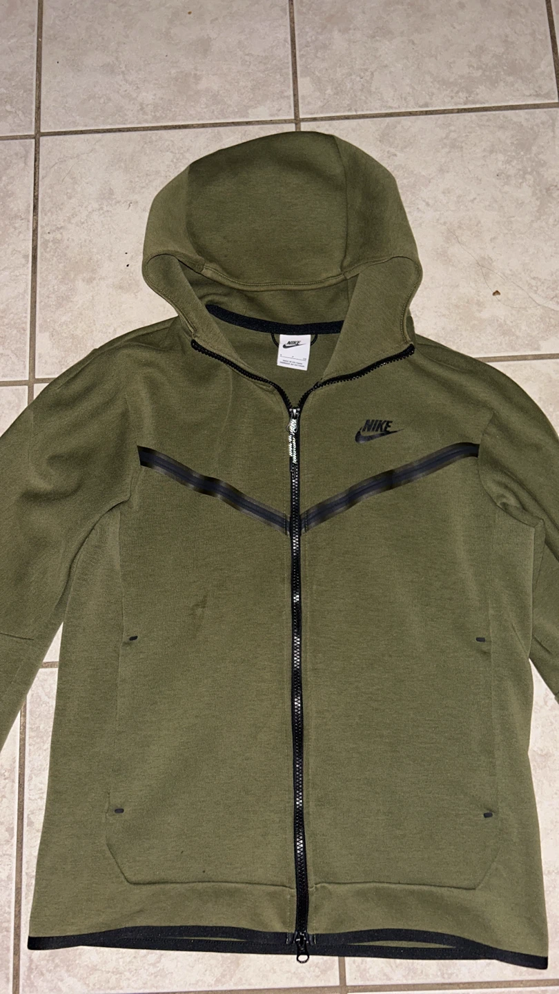 Nike Tech Fleece Hoodie Green Size Small - photo 2
